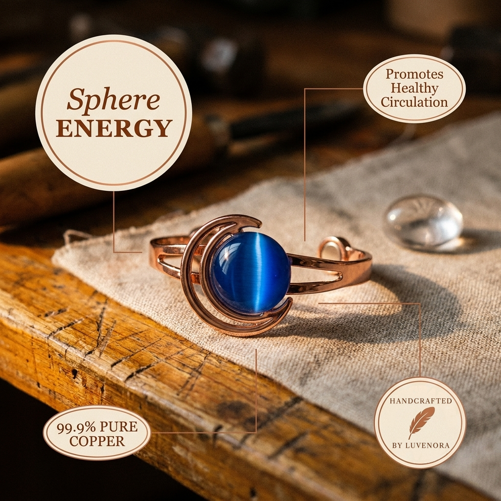 Luvenora's Sphere Copper Bracelet