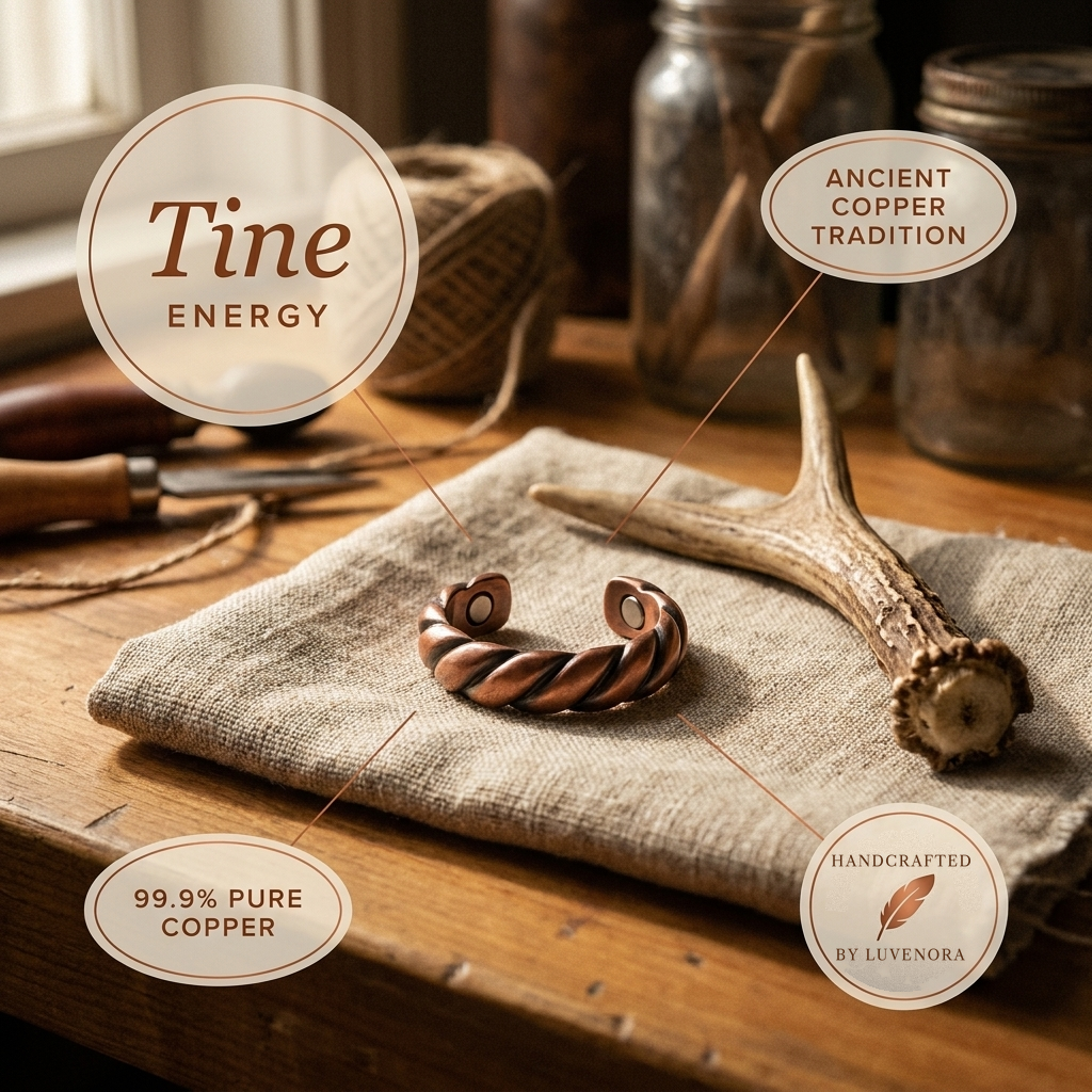 Luvenora's Tine Copper Ring