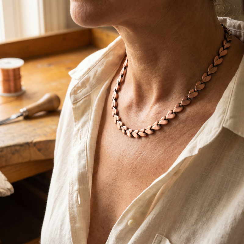 Luvenora's Briar Copper Necklace