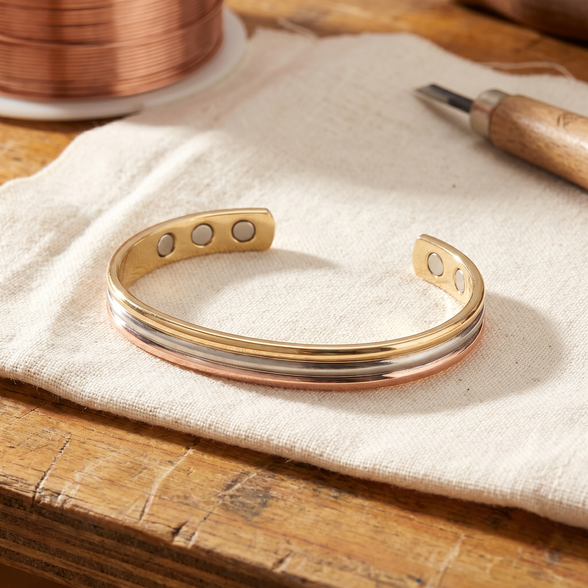 Luvenora's Fell Copper Bracelet