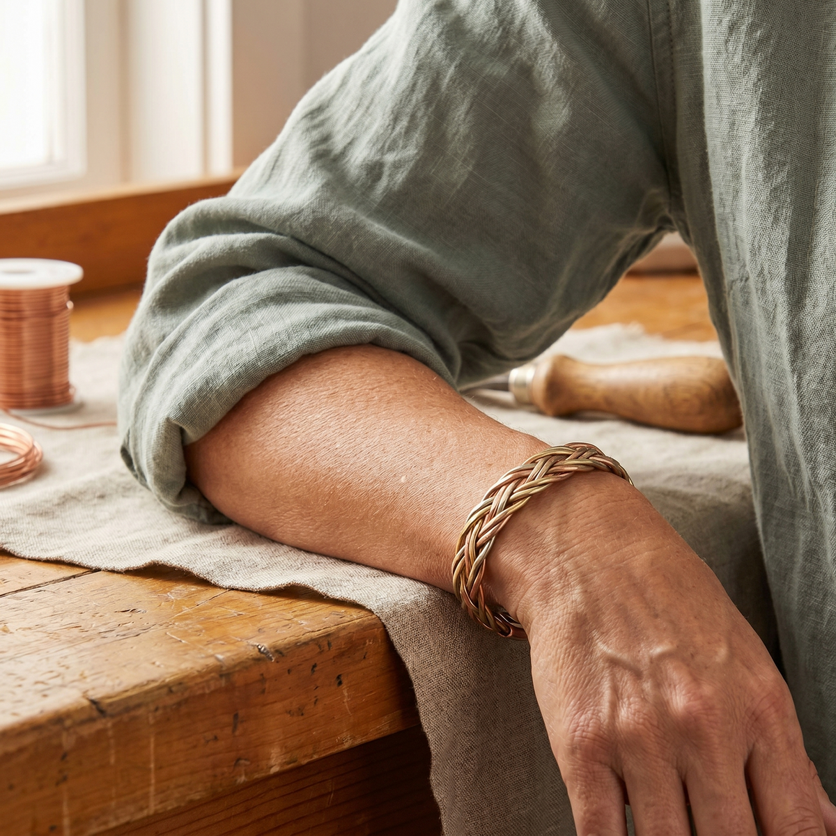 Luvenora's Mire Copper Bracelet