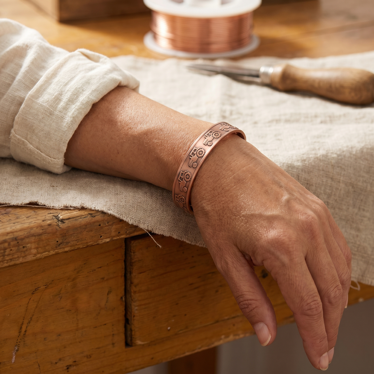 Luvenora's Brae Copper Bracelet