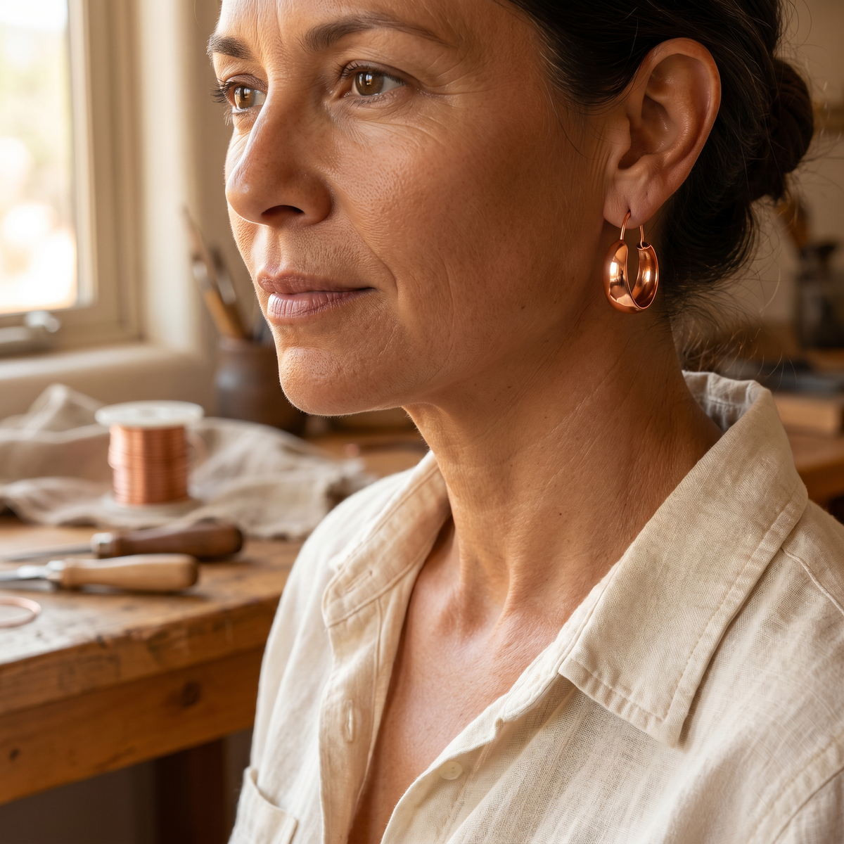 Luvenora's Dell Copper Earrings
