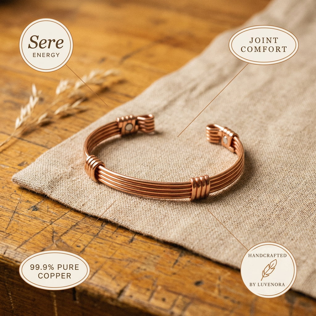 Luvenora's Sere Copper Bracelet