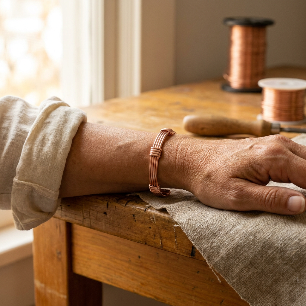 Luvenora's Sere Copper Bracelet