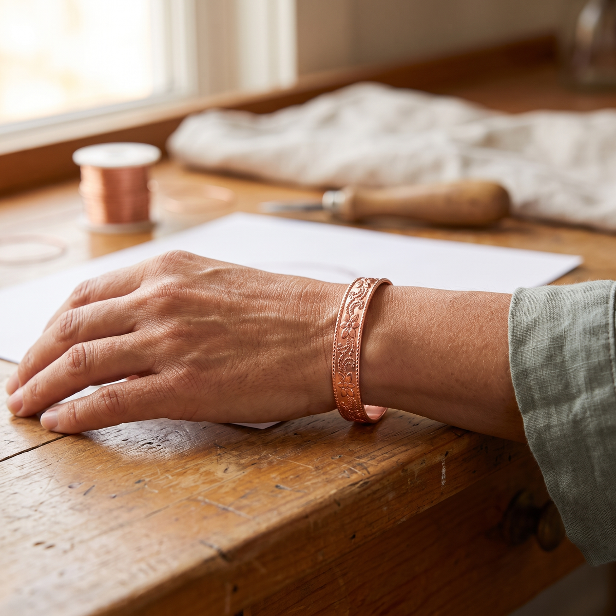 Luvenora's Moor Copper Bracelet