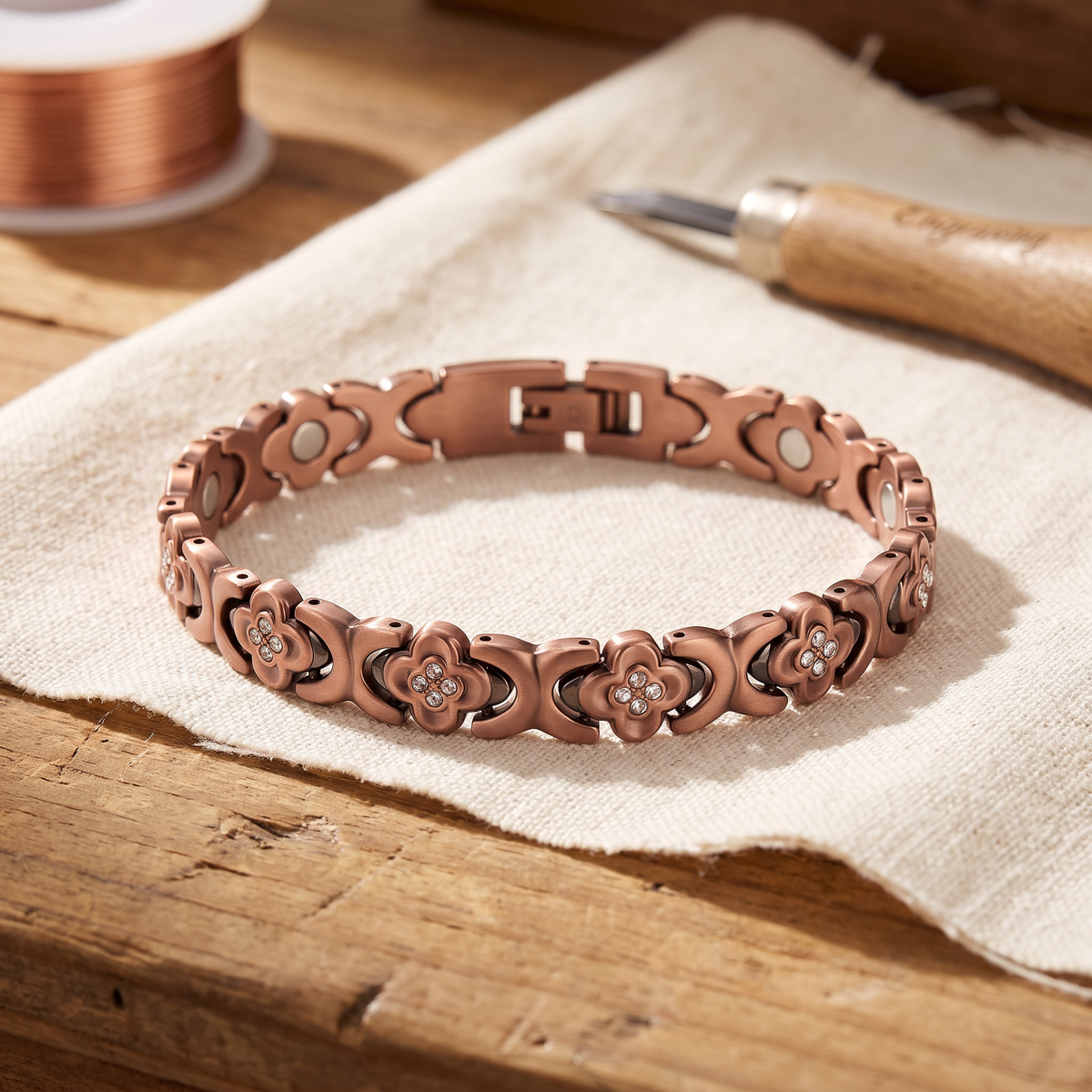 Luvenora's Keel Copper Bracelet