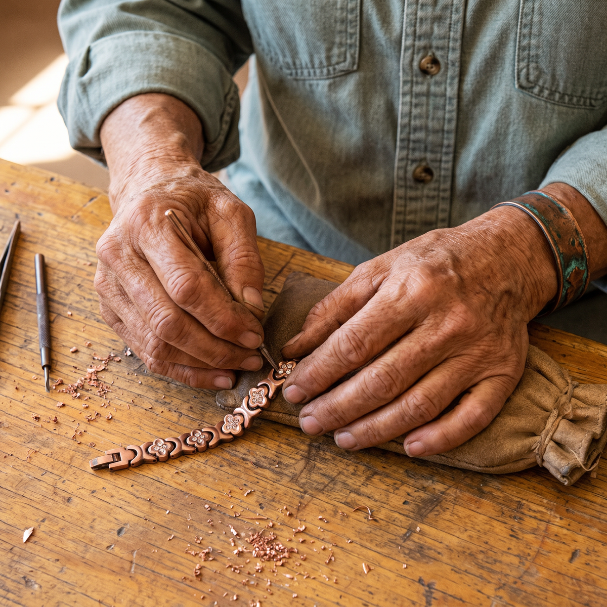 Luvenora's Keel Copper Bracelet