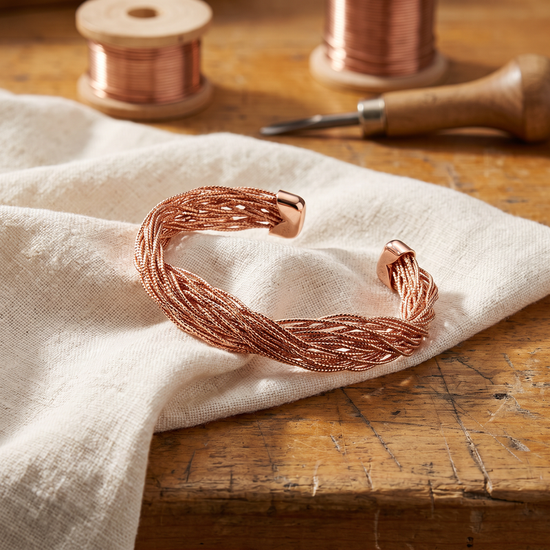 Luvenora's Finch Copper Bracelet