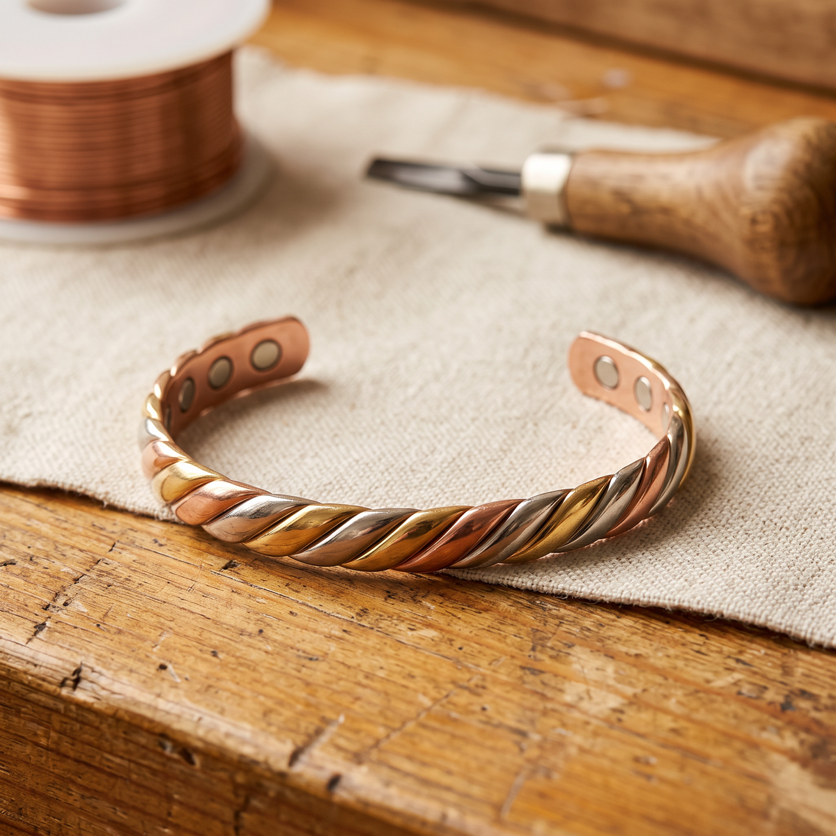Luvenora's Bog Copper Bracelet