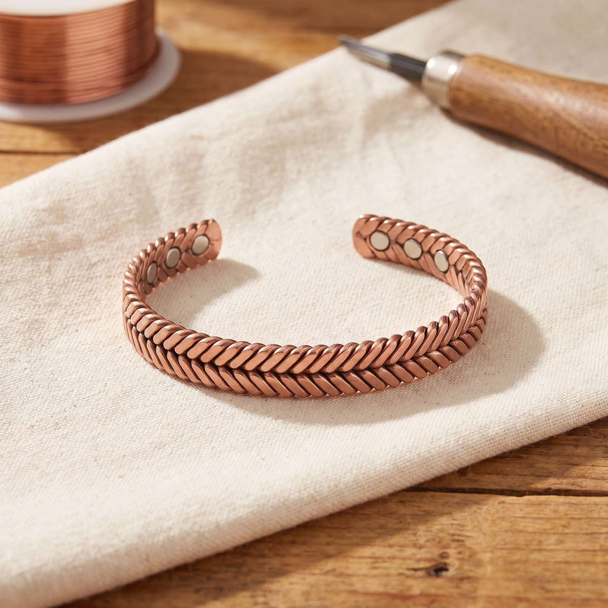 Luvenora's Furze Copper Bracelet