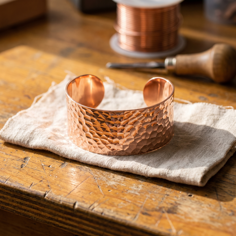 Luvenora's Forge Copper Bracelet