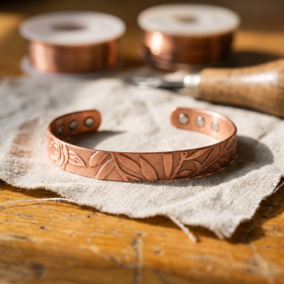 Luvenora's Grove Copper Bracelet