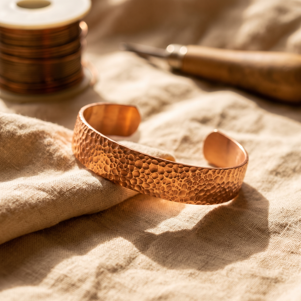 Luvenora's Moon Copper Bracelet