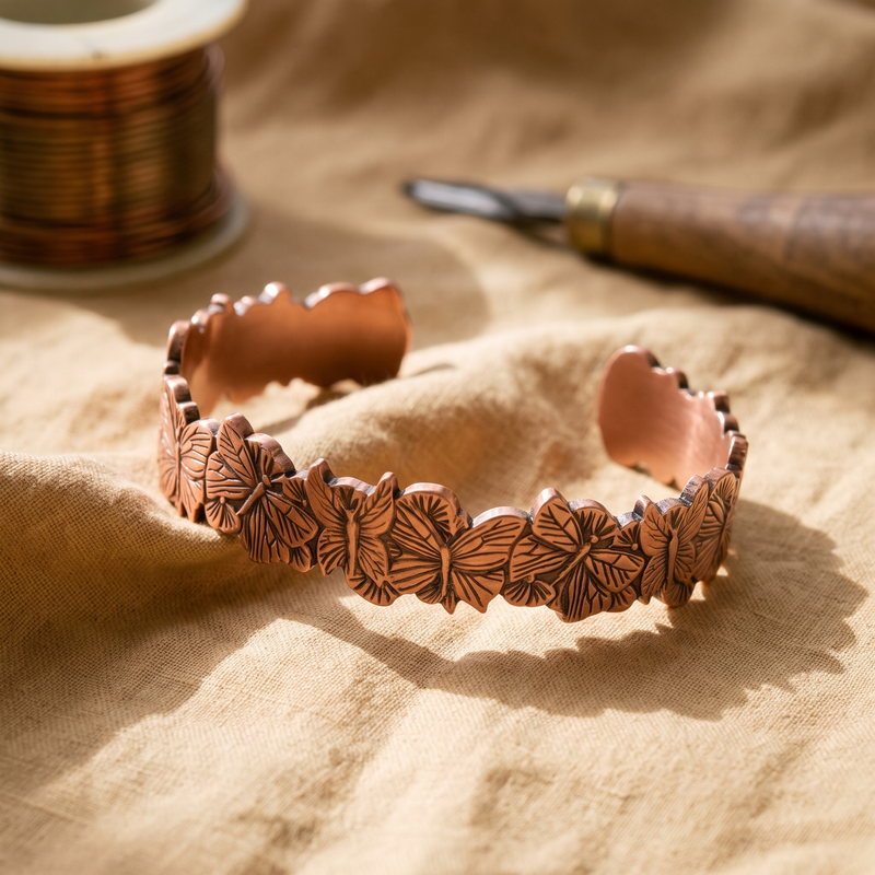 Luvenora's Sky Copper Bracelet