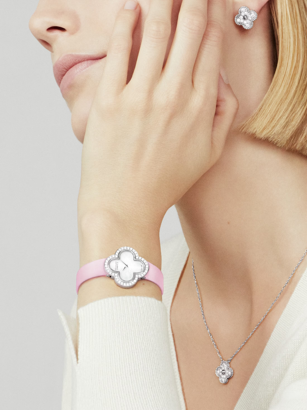CLOVER Silver Necklace – Prestige Edition